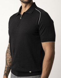 Castello d'Oro Black Polo T-shirt  thumbnail 2